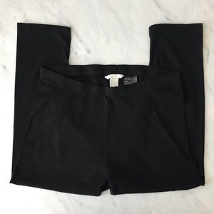 🔺 NWOT H&M Black Cotton Capri Leggings